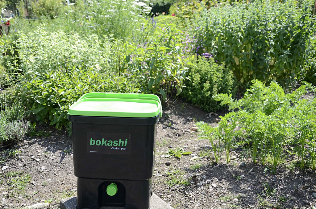 Kompostera med bokashi