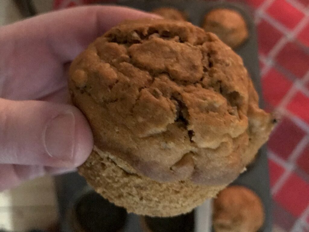 Veganska matmuffins. Bild på vegansk muffins.